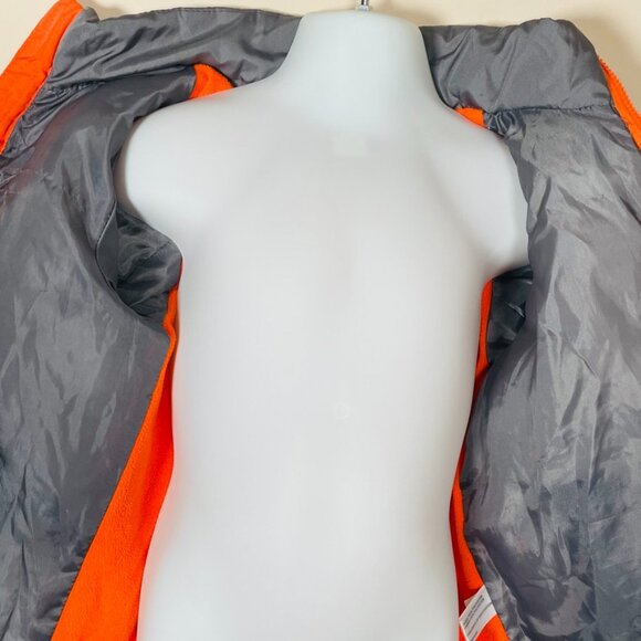 U.S. Polo Association Boys Winter Coat- Gray and Orange Polo Coat/Jacket Size 2T - Picture 6 of 9